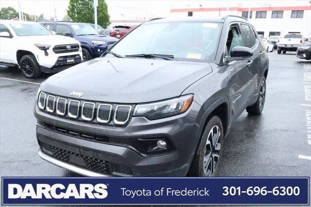 used 2022 Jeep Compass car, priced at $22,340