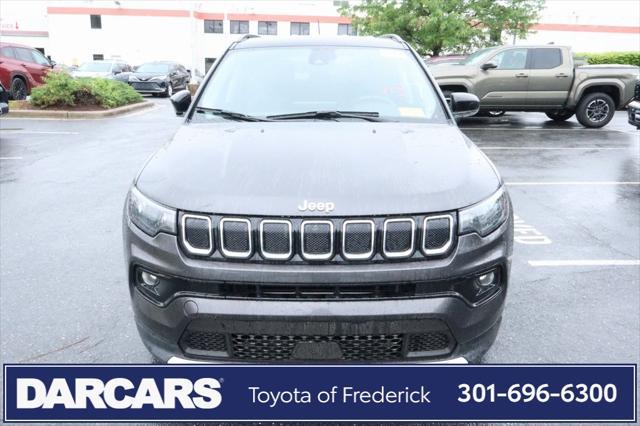 used 2022 Jeep Compass car, priced at $22,340