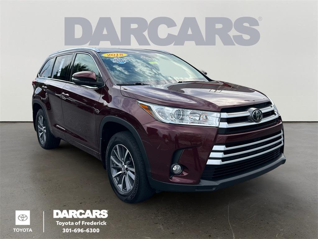 used 2018 Toyota Highlander car, priced at $23,191