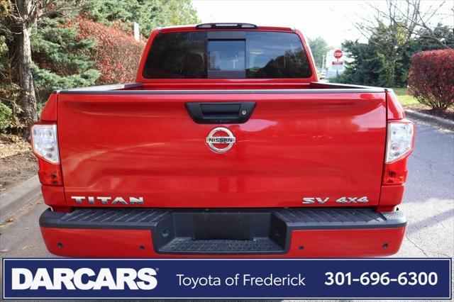 used 2021 Nissan Titan car, priced at $29,740