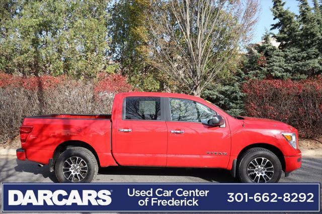 used 2021 Nissan Titan car, priced at $27,740