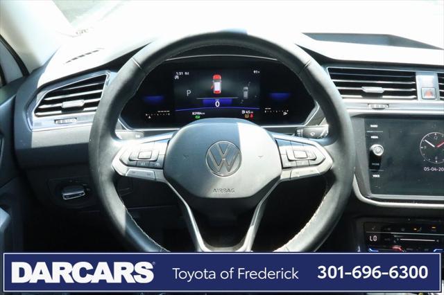 used 2022 Volkswagen Tiguan car, priced at $19,240