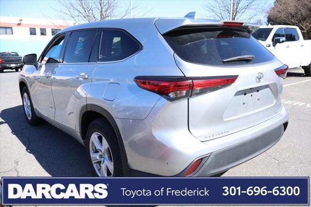 used 2021 Toyota Highlander car, priced at $29,240