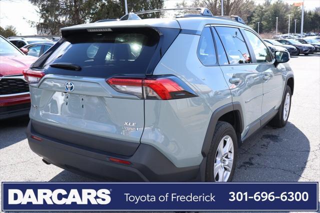 used 2021 Toyota RAV4 Hybrid car, priced at $27,991