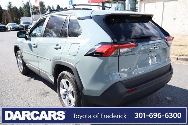 used 2021 Toyota RAV4 Hybrid car, priced at $27,991