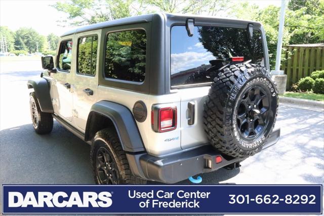 used 2023 Jeep Wrangler 4xe car, priced at $26,740