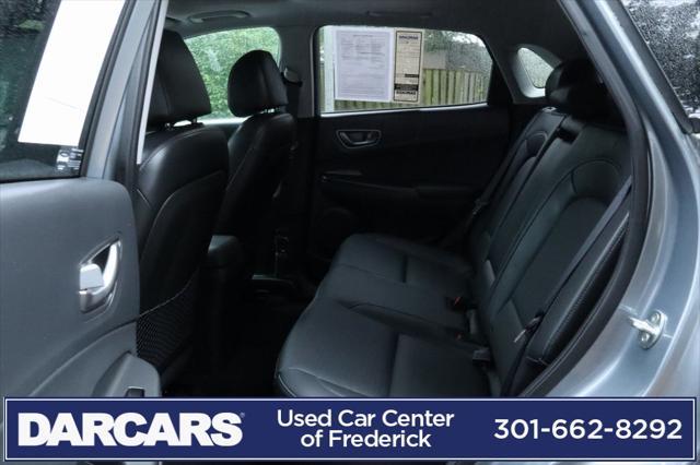 used 2021 Hyundai Kona EV car, priced at $19,440