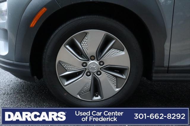 used 2021 Hyundai Kona EV car, priced at $19,440
