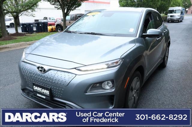 used 2021 Hyundai Kona EV car, priced at $19,440