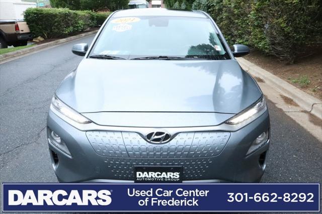 used 2021 Hyundai Kona EV car, priced at $19,440