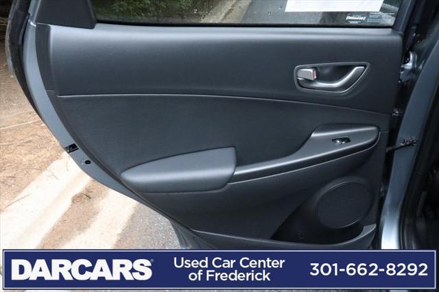 used 2021 Hyundai Kona EV car, priced at $19,440