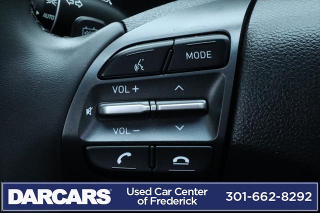 used 2021 Hyundai Kona EV car, priced at $19,440