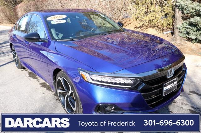 used 2022 Honda Accord Hybrid car, priced at $19,840