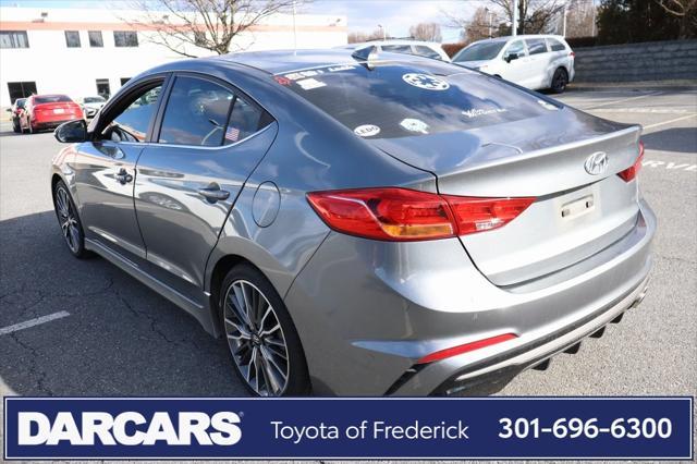 used 2018 Hyundai Elantra car, priced at $12,240