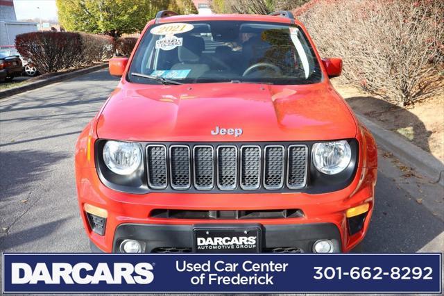 used 2021 Jeep Renegade car, priced at $14,340