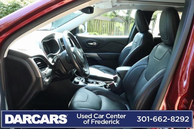 used 2020 Jeep Cherokee car, priced at $16,140