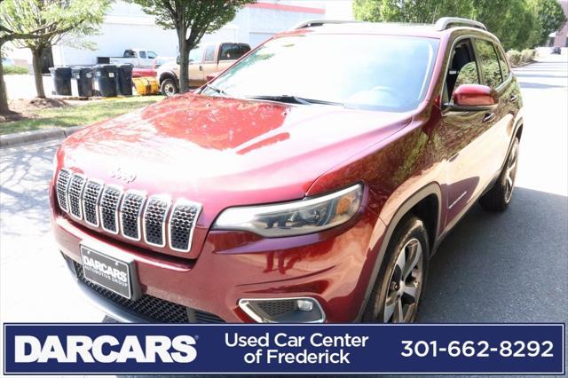 used 2020 Jeep Cherokee car, priced at $16,140