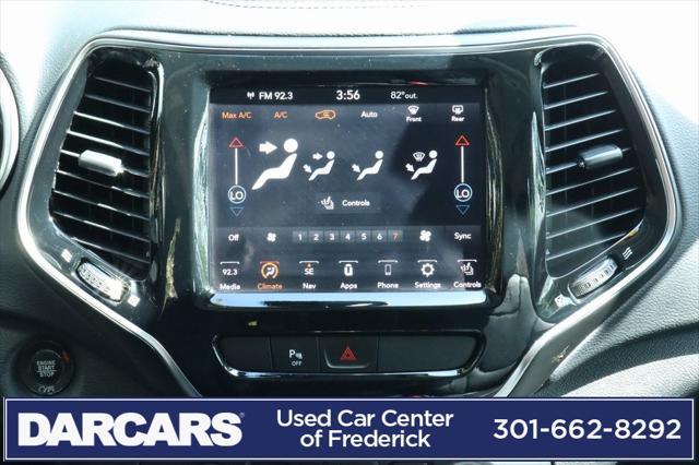 used 2020 Jeep Cherokee car, priced at $16,140