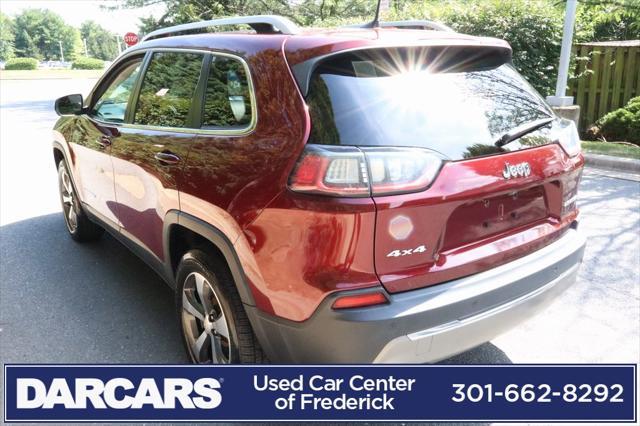used 2020 Jeep Cherokee car, priced at $16,140