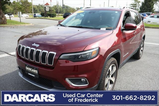 used 2021 Jeep Cherokee car, priced at $17,740