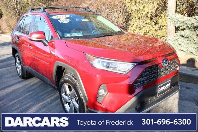 used 2021 Toyota RAV4 Hybrid car, priced at $26,391