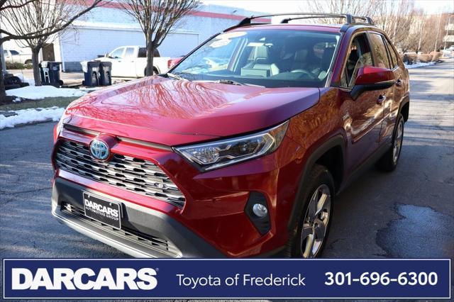 used 2021 Toyota RAV4 Hybrid car, priced at $25,991