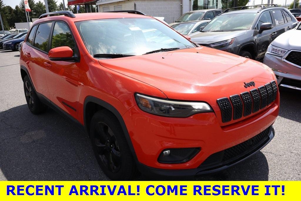 used 2021 Jeep Cherokee car, priced at $16,991
