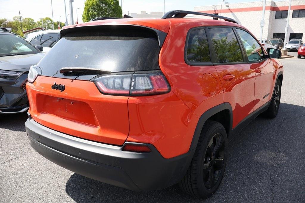 used 2021 Jeep Cherokee car, priced at $20,391