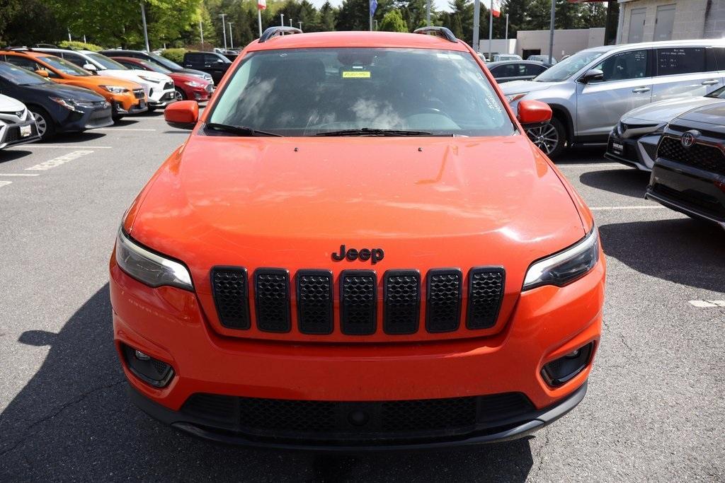 used 2021 Jeep Cherokee car, priced at $17,491