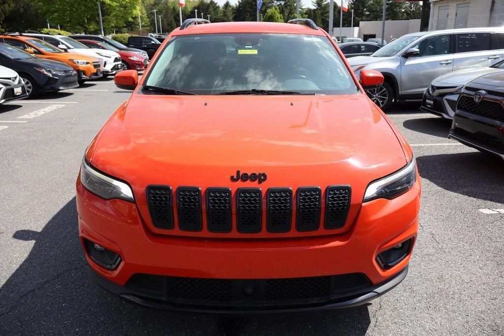 used 2021 Jeep Cherokee car, priced at $20,391