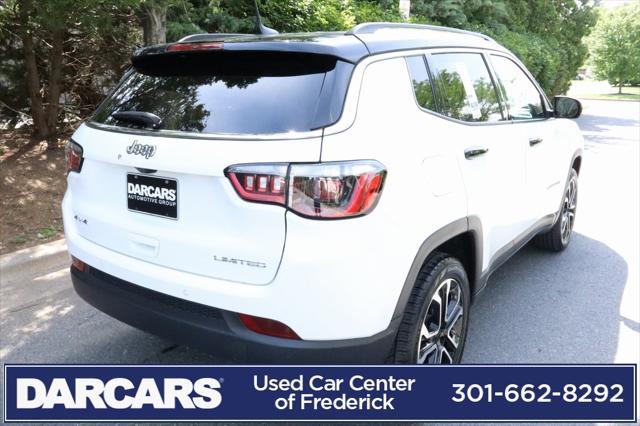 used 2022 Jeep Compass car, priced at $22,940