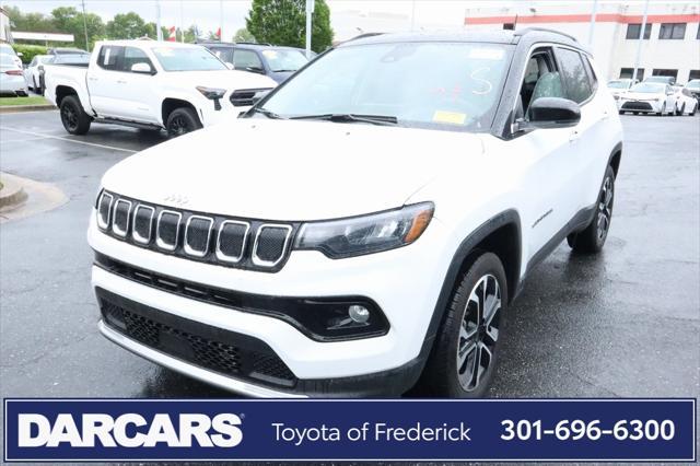 used 2022 Jeep Compass car, priced at $23,240