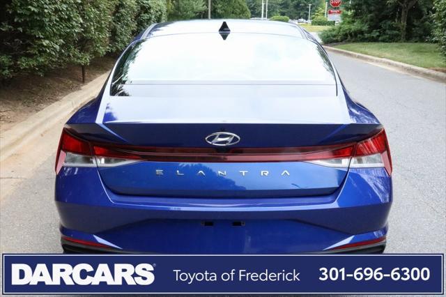 used 2021 Hyundai Elantra car, priced at $15,491