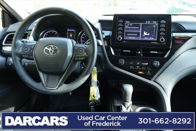 used 2021 Toyota Camry car, priced at $21,140