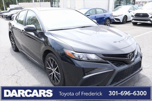 used 2021 Toyota Camry car, priced at $21,940