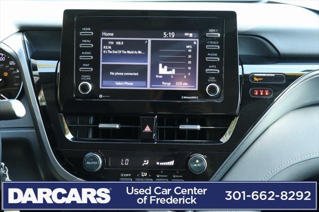 used 2021 Toyota Camry car, priced at $21,140
