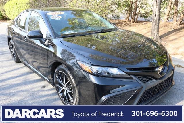 used 2021 Toyota Camry car, priced at $21,740
