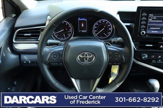 used 2021 Toyota Camry car, priced at $21,140