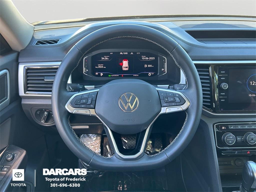 used 2022 Volkswagen Atlas car, priced at $26,991