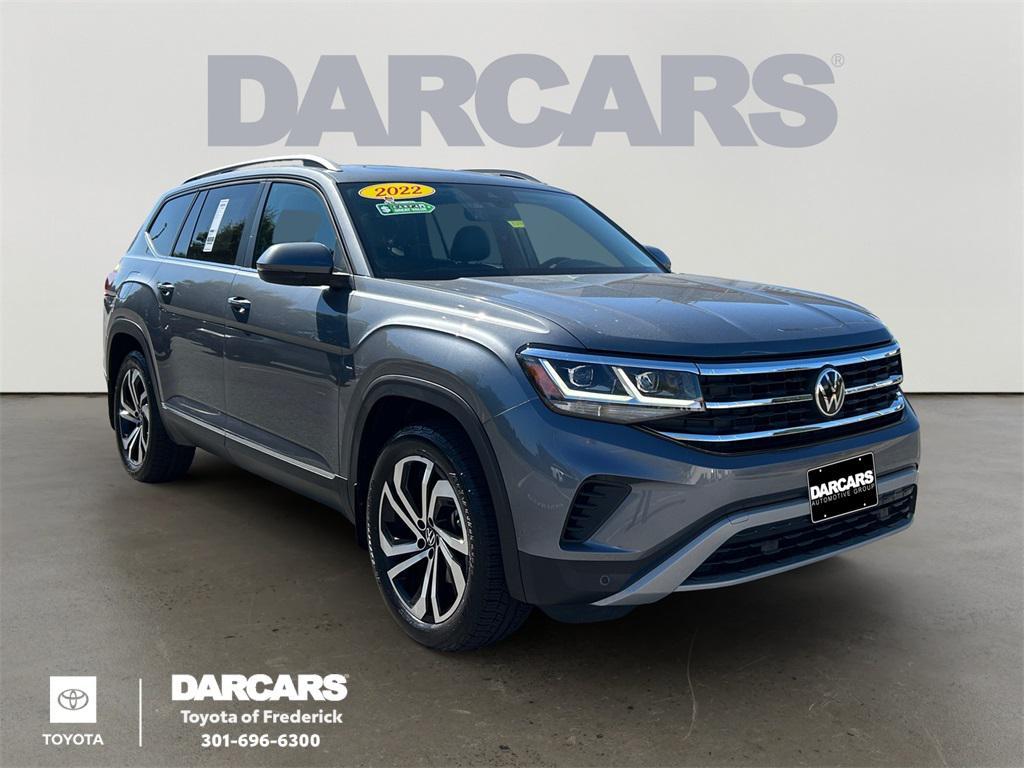 used 2022 Volkswagen Atlas car, priced at $28,991