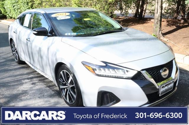 used 2021 Nissan Maxima car, priced at $19,291