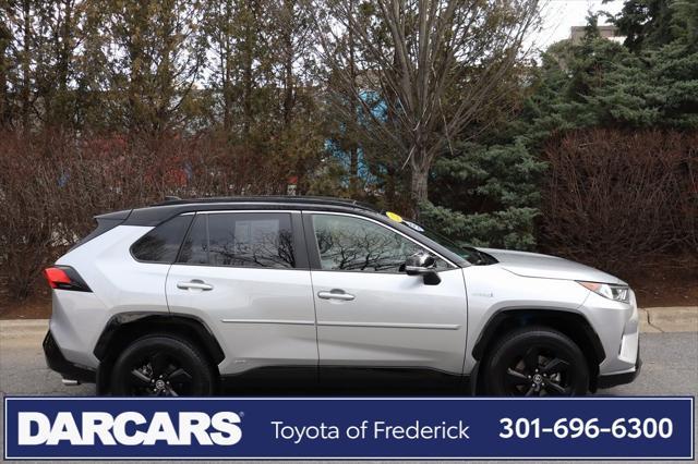 used 2020 Toyota RAV4 Hybrid car, priced at $27,291