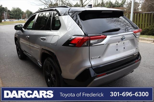 used 2020 Toyota RAV4 Hybrid car, priced at $27,291