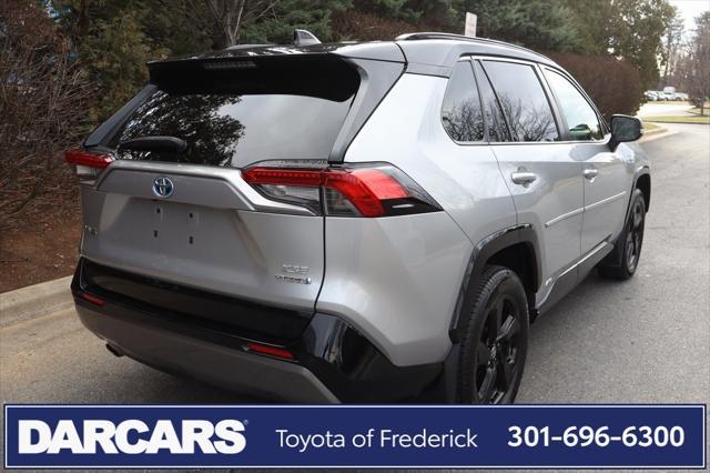 used 2020 Toyota RAV4 Hybrid car, priced at $27,291