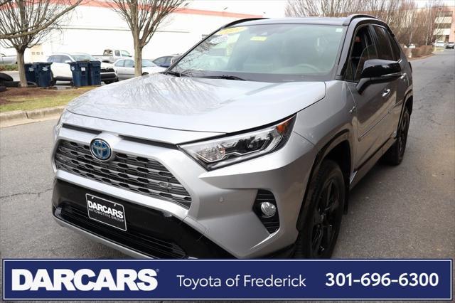 used 2020 Toyota RAV4 Hybrid car, priced at $27,291