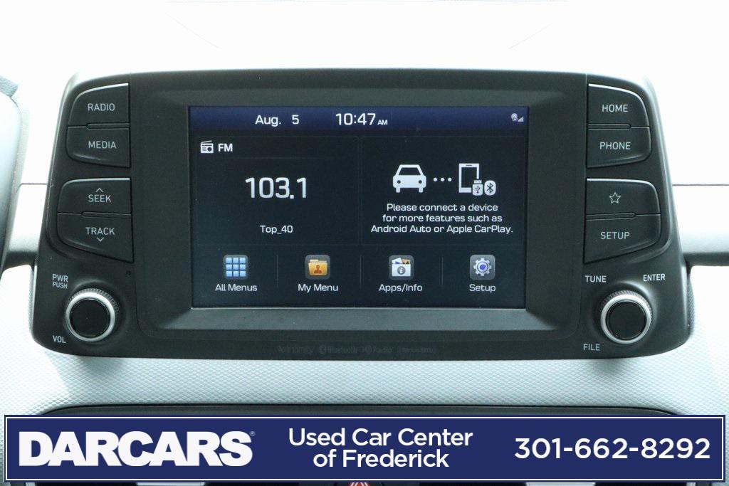 used 2020 Hyundai Kona car, priced at $16,540