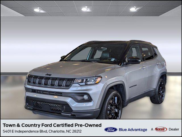 used 2023 Jeep Compass car, priced at $23,999