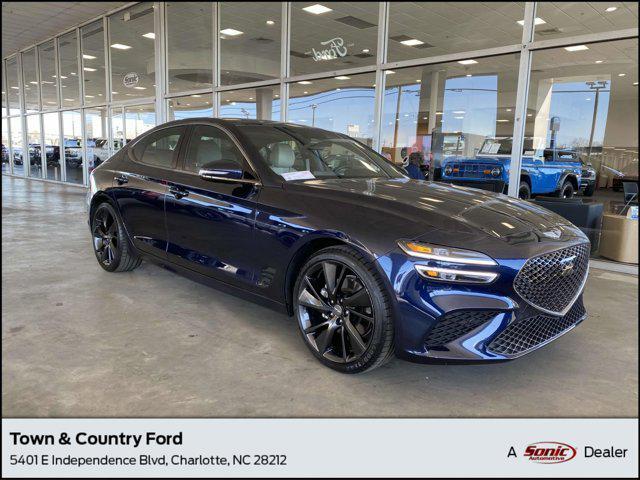 used 2023 Genesis G70 car, priced at $28,999