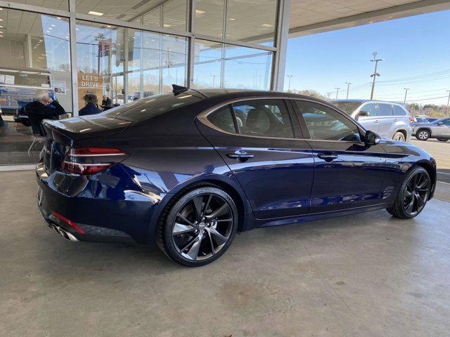 used 2023 Genesis G70 car, priced at $28,999