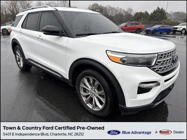 used 2022 Ford Explorer car, priced at $27,999